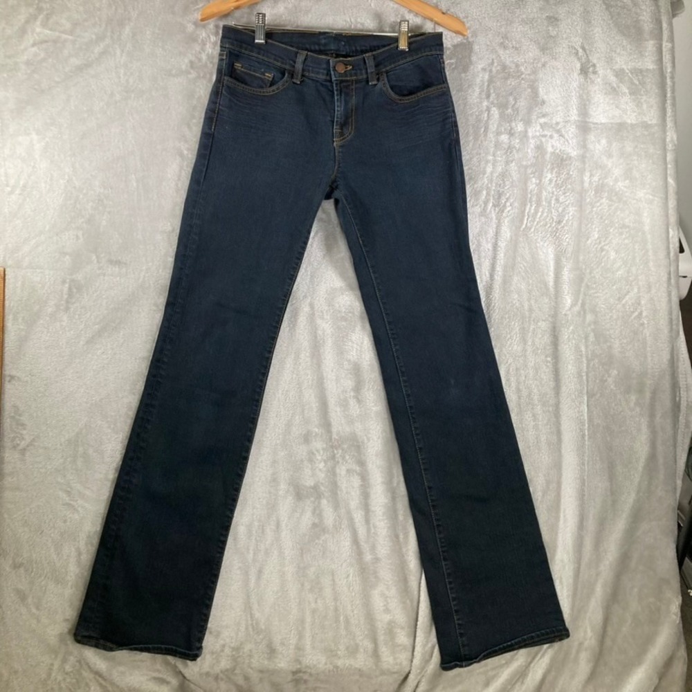 J Brand Womens Size 29 Dark Wash Bootcut Jeans Indigo Denim Made in USA
